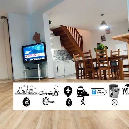 House Near Disneyland And Paris Apartment Bussy-Saint-Georges Bagian luar foto