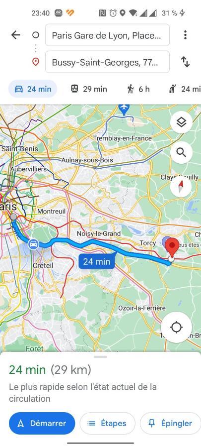 House Near Disneyland And Paris Apartment Bussy-Saint-Georges Bagian luar foto